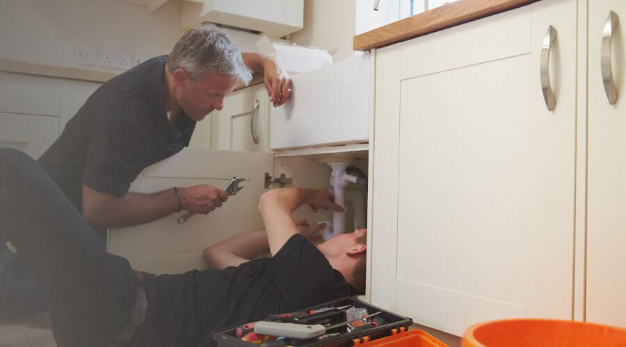 Professional burst pipe repair services in Russellville, MO